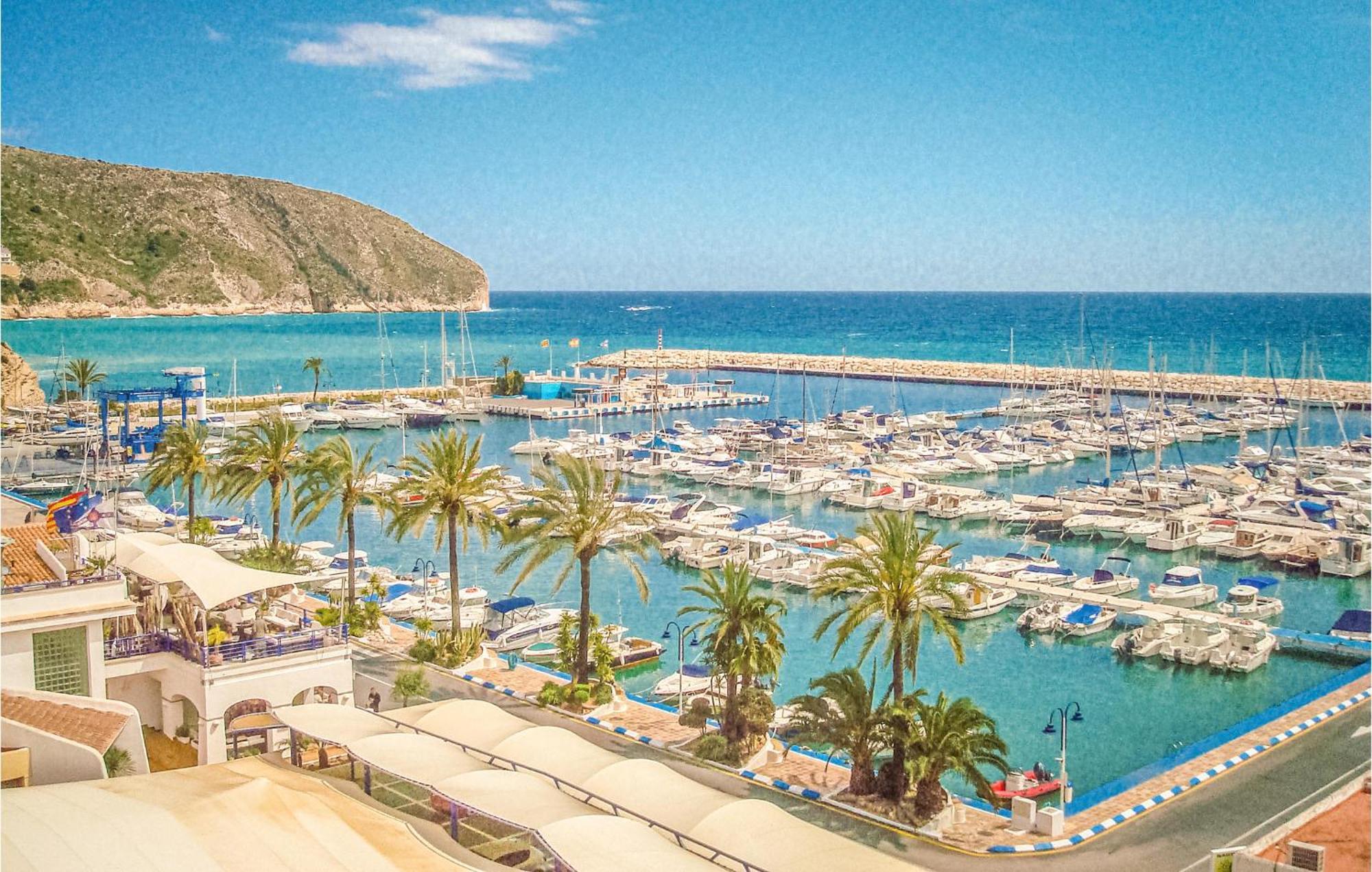 Nice Apartment In Javea With House Sea View Exteriör bild